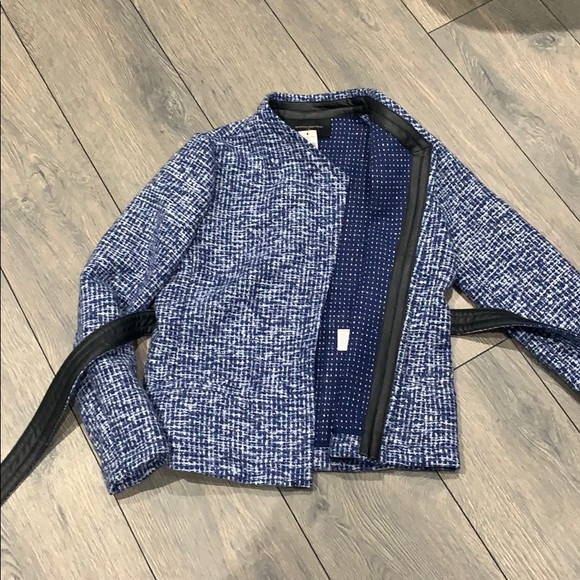 Blue Blazer Jacket with Tie - Picture 2 of 4